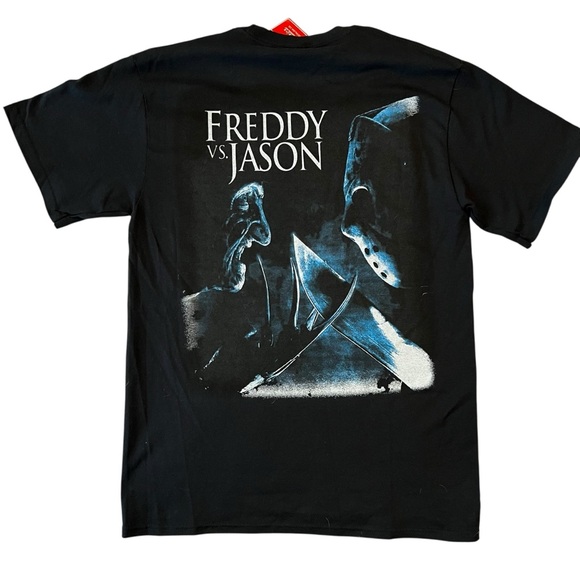Headgear Classics Freddy vs Jason Graphic T-Shirt - Picture 2 of 7